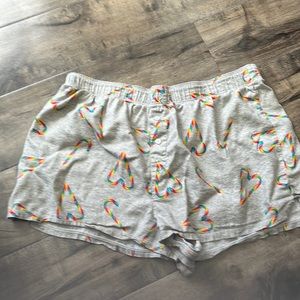 Pink boxer pj shorts small